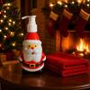 Empty Pump Bottle 350ML Christmas Soap Dispenser, Santa Claus Tree Penguin Shape Refillable Liquid Dispenser Bottle, Plastic for Hand Soap,