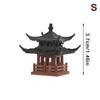 Mini Pagoda Socha Víla Zahrada Dekor Model Starověké Budovy Japonský Pavilon Dekorace Zenová Zahrada Akvárium Bonsaj Dekor