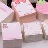 100Pcs Multipurpose Hairpin Display Cards Hairpins Holder Paper Cards for Hair Accessories Small Ornaments Organization