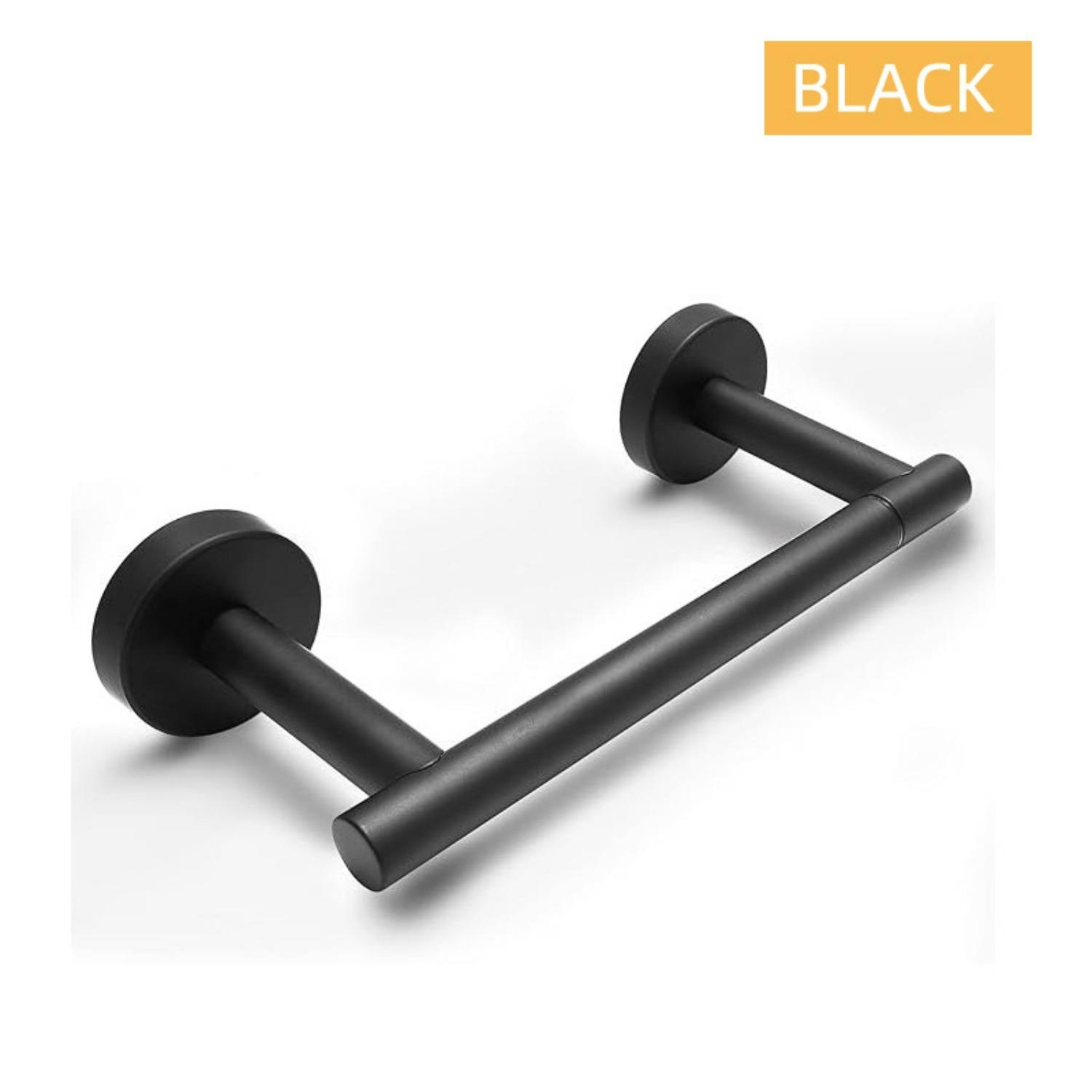 

Toilet Paper Holder Wall Mount, Stainless Steel Rustproof Double Post Pivoting Tissue Roll Holder for Bathroom, Commercial Toilet Paper Dispenser Classic 1 Pack матовый черный