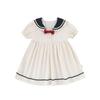Youyou Girls' Summer Cotton School Style Dress