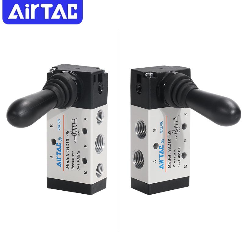 AIRTAC Passenger Pneumatic Original Manual Valve Hand Valve 4H210 4HA230 4H310 4HA330