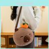 Bolsa de Brinquedo Panda de Pelúcia com Pelo Curto e Algodão PP Macio para Alívio do Estresse e Moda