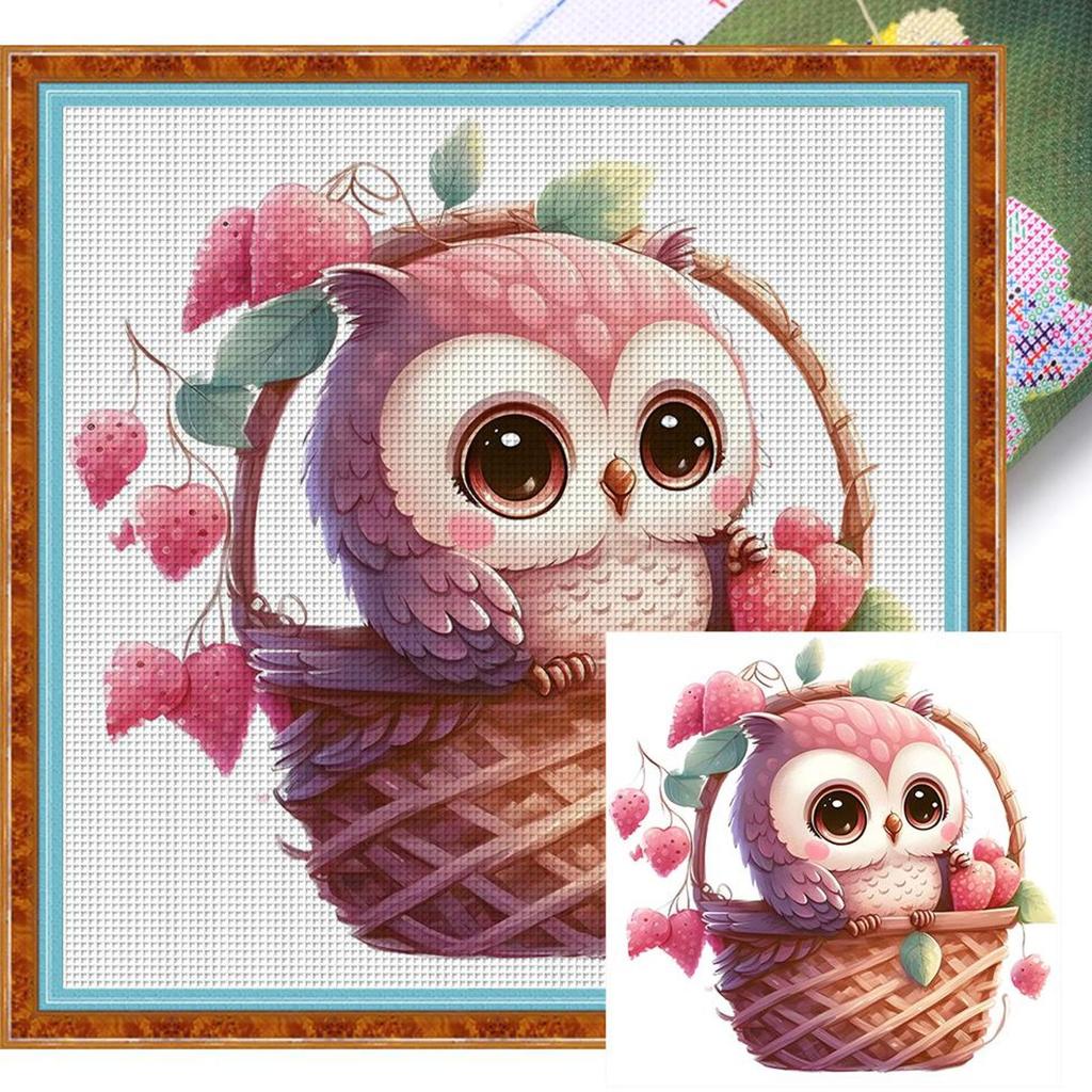 Full Embroidery Cotton Thread 18CT Printed Cross Stitch Kit Artwork