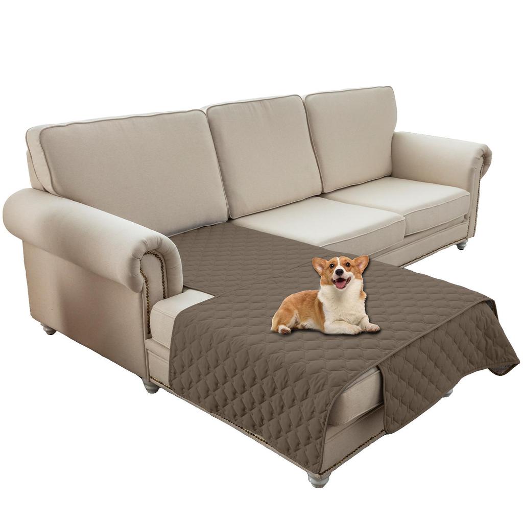 Waterproof Dog Bed Cover Pet Blanket for Bed Couch Sofa Reversible Sofa Slipcover L Shape Sofa Cover Sectional Couch Cover Chaise Loveseat Couch Cover