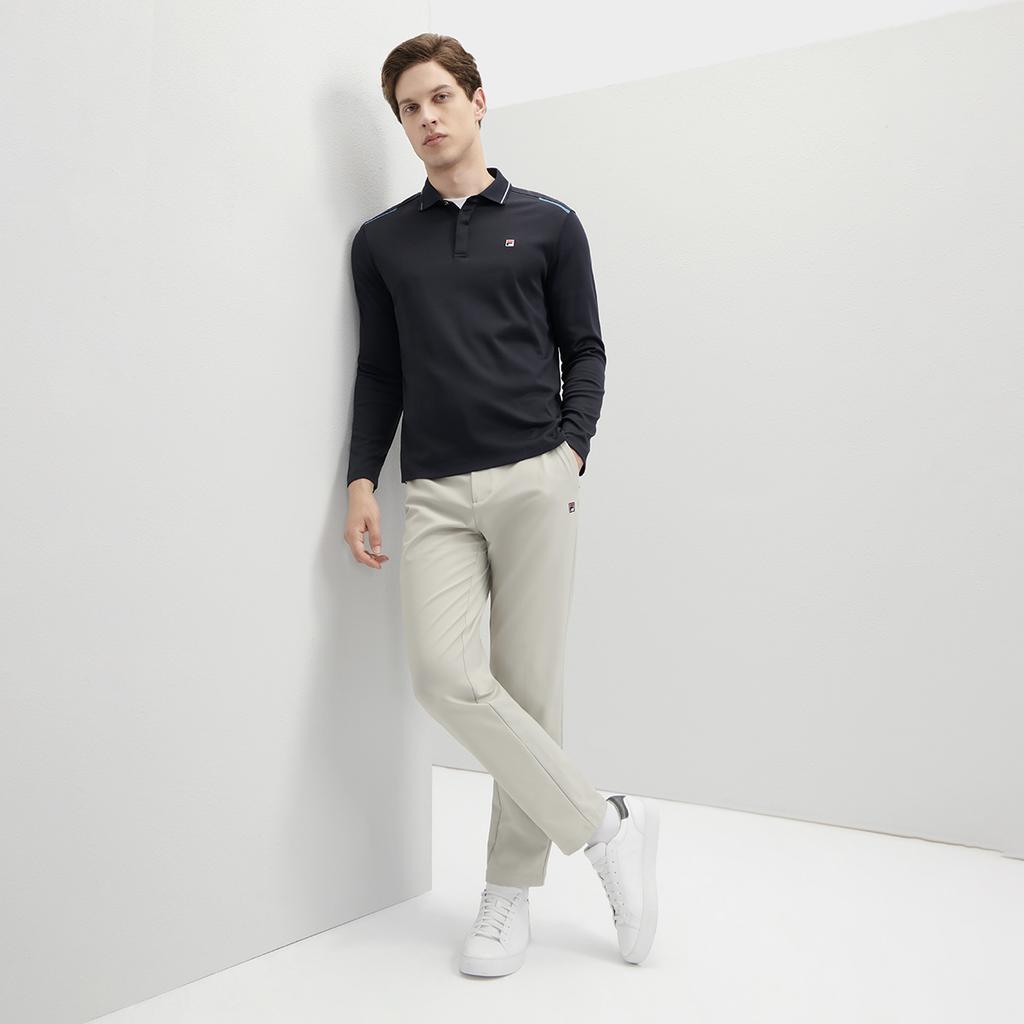 New FILA Polo Shirt Men's Legend Blue F11M341202FNV