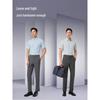 YOUNGOR Men's Wrinkle-Resistant Short-Sleeve Shirt VSTP114773SBA
