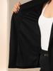 Allegra K Women's Business Blazer, Casual, Long Sleeve, Open Front, Suit Jacket, Black, Size M