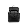 New League Fabric With Refined Calfskin Backpack Large Men's Black CC071-MI5