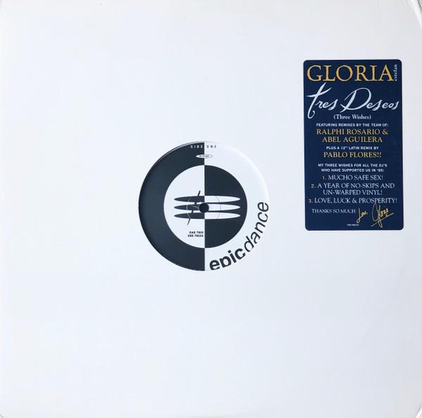 

12inch Record GLORIA ESTEFAN Tres Deseos Three Wishes EAS7622 Epic Dance 1995 US Dance Electronica Used