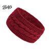Fashionable Twist Knit Head Wrap Winter Headbands for Women, Thickened Knitted Ear Warmers, Cold Warm Protection Weather Fleece Lined Hairband Outdoor