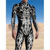 Unisex Gothic Network Jumpsuit Adult Punk Bodysuit Halloween Zentai Suit Festival Party Morphsuit Rave Outfits Aerial Yoga Dress