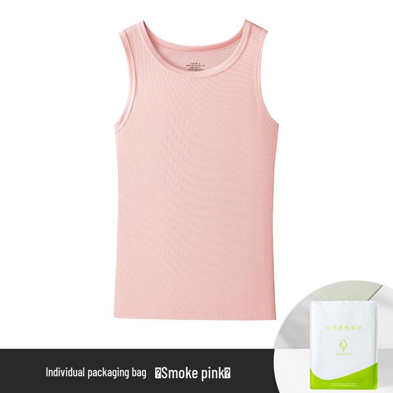 

New Yuke Silk Women s Sleeveless Spring/Summer T-Shirt Sports Base Layer Round Neck Vest L (101-120 lbs)