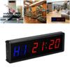 Timer Professionale per Palestra Con Telecomando Orologio Digitale 12/24H Cronometro Conto alla Rovescia Per Allenamento Fitness