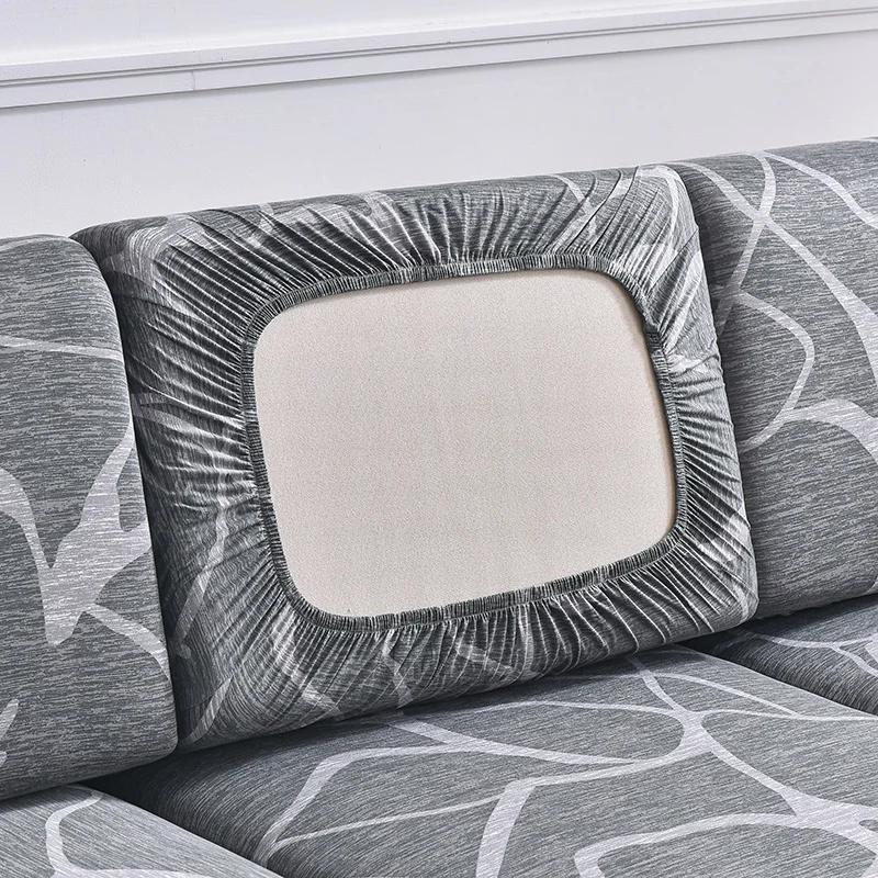 Elastic Sofa Cushion Cover Anti-Dust Sofa Cover For Living Room Pets Kids Seat Cover Chaise Longue Corner L Shape Sofa Slipcover