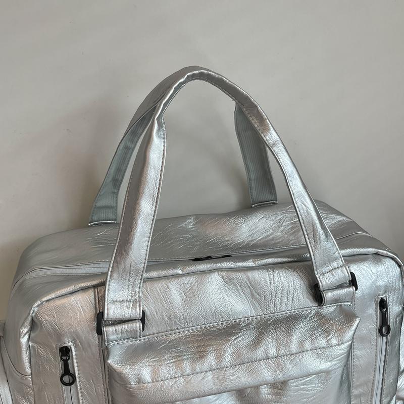 Lightweight Travel Bag Women's Large Capacity Handbag Water-repellent Luggage Bag Shoulder Bag