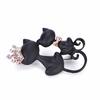 Black Cats Brooches Crown Queen Corsages Hijab Pin Women Hats Scarf Suit Brooch Clothes Buckles