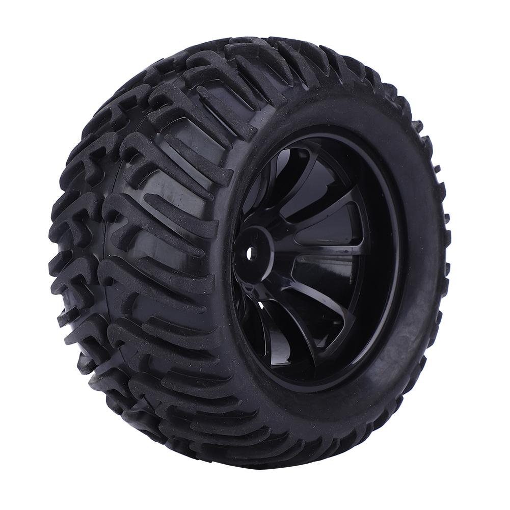 125mm Y Type RC Car Tire Replacement Accessories for 1 10 Remote Control Car ModelBlack