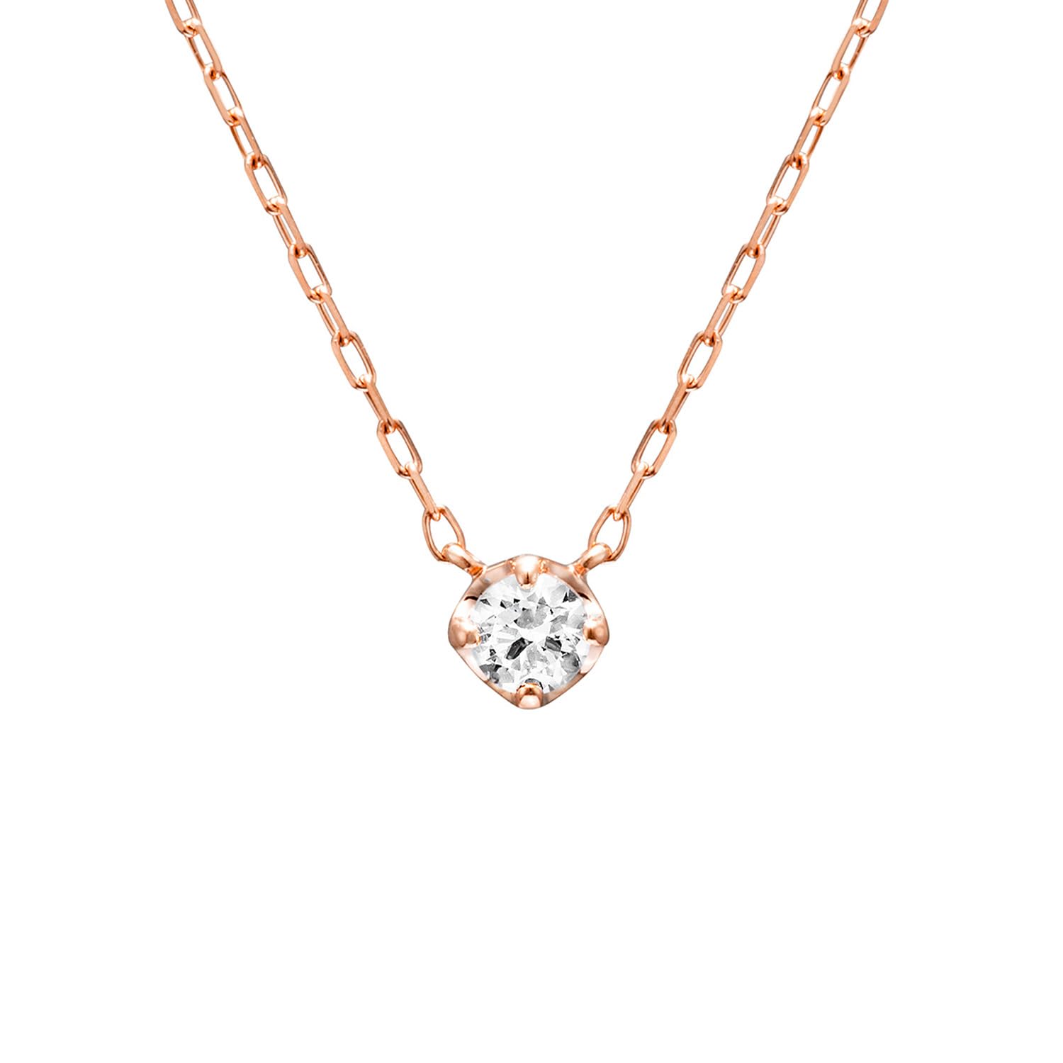 

Колье из розового золота K10 112116123110 [Yondo Sea] женское