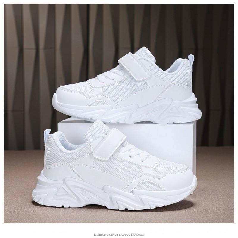 Kids Breathable Mesh Sneakers Boys Girls Lightweight Anti-Slip Casual Dad Shoes Size 28-39