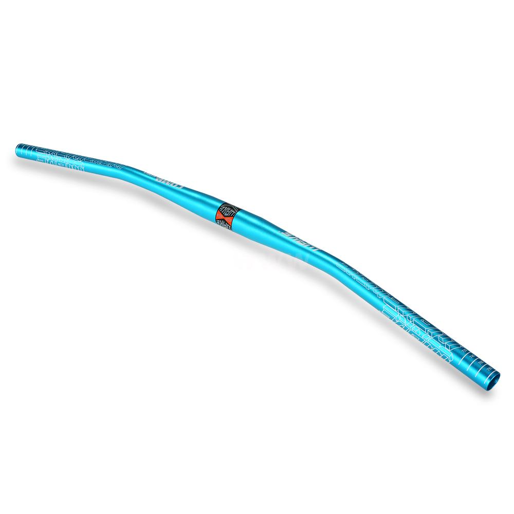 Aluminiumlegering MTB Stuur Mountainbike Stuur Fietsen Fiets Flat Bar 780MM Geanodiseerd Stuur blauw