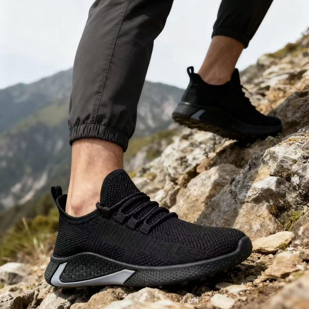 Flying woven mesh new ultra-light and breathable casual shoes sports shoes coconut shoes
