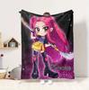 Custom Name Fantasy World Flannel Blanket Throw Blanket Soft Warm Sofa Bed Home Decor Unique Gift