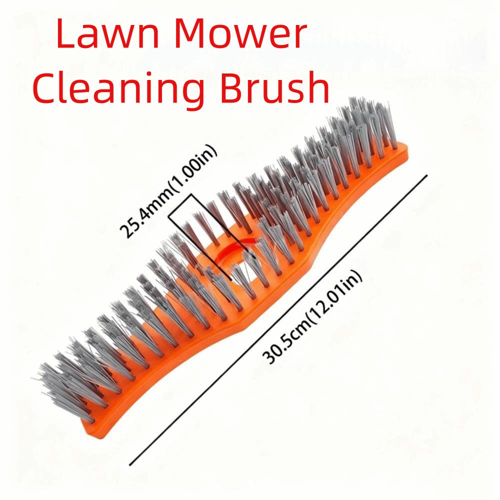 Lawn Mower Cleaning Brush High-Efficiency Adjustable Handle Weed Remover Tool for Deck Garden Yard Floor Patio Farm Tile Grout