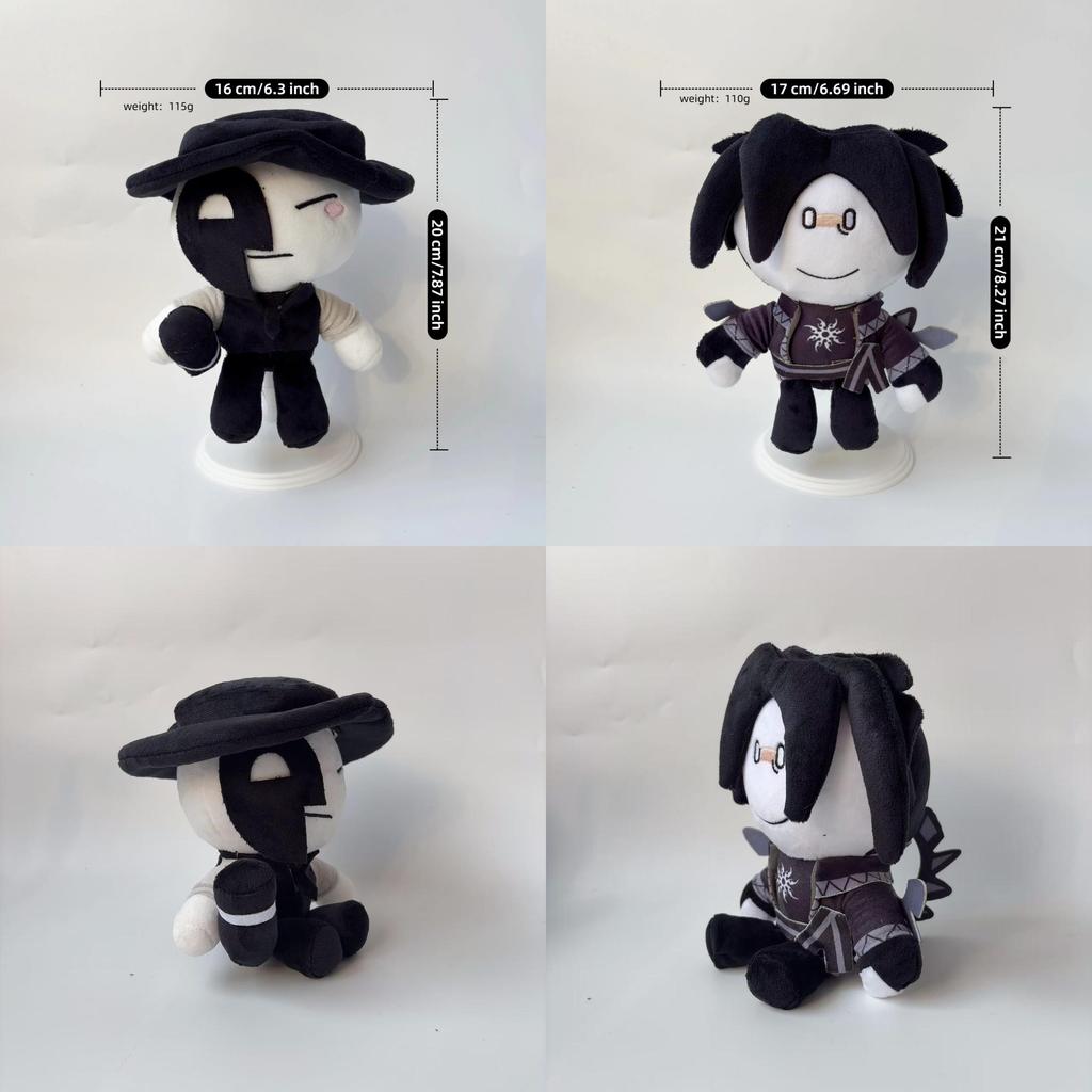 Forgetten Game Slasher Plush Toy With Soft Short Plush For Collectors And Fans
