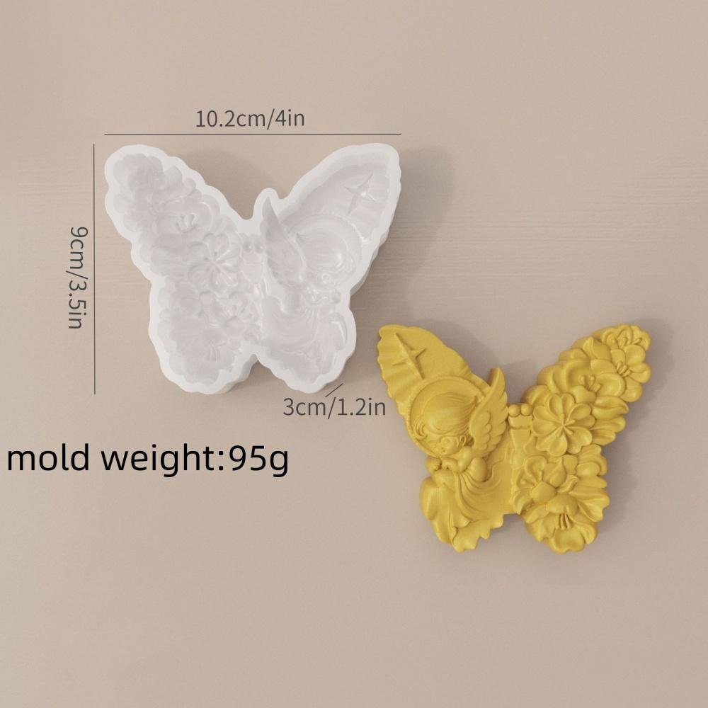 DIY Skeleton Butterfly Candle Silicone Mold Halloween Snakehead Soap Paste Craftsmanship Dropping Mold Holiday Decoration