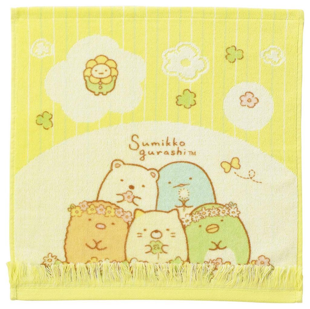 Marushin Sumikko Gurashi Hand Honwaka Available in 3 6575010100 Towel, Sumikko, Cotton, Sizes,