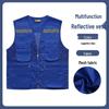 Reflective Mesh Breathable Safety Workwear for Food Delivery and Designated Drivers