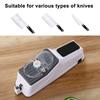 Electric Knife Sharpener Non-slip Base Easy To Clean USB Powered Multifunctional Ergonomic Design Knife Sharpener