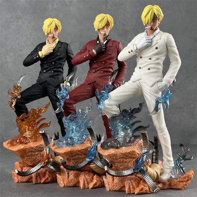 26 cm große One Piece Vinsmoke LX Sanji PVC-Actionfigur, Anime-Figur, Modellspielzeug, Sammlerpuppe, Geschenk