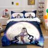 You & Me Moonlight Girl Set Bedding Duvet Cover Set Duvet Cover Pillowcases  (1*Duvet Cover 2*Pillowcases, Without Duvet Insert)