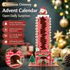 Wooden Santa Chimney Advent Calendar – 24-Day DIY Tabletop Christmas Countdown Decor, Holiday Home Gift