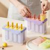 Kreatives Design Hausgemachte Eisbox Wiederverwendbare Eis am Stiel Form Würfelform Eiscreme Eis am Stiel Form Sommer