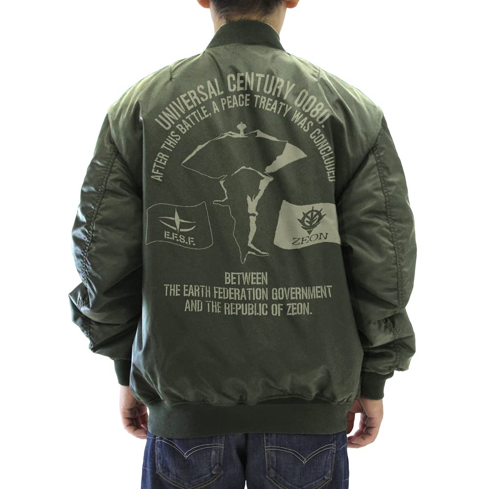 Cospa Mobile Suit Gundam A Baoa Ku Jacket MOSS M Size MA-1