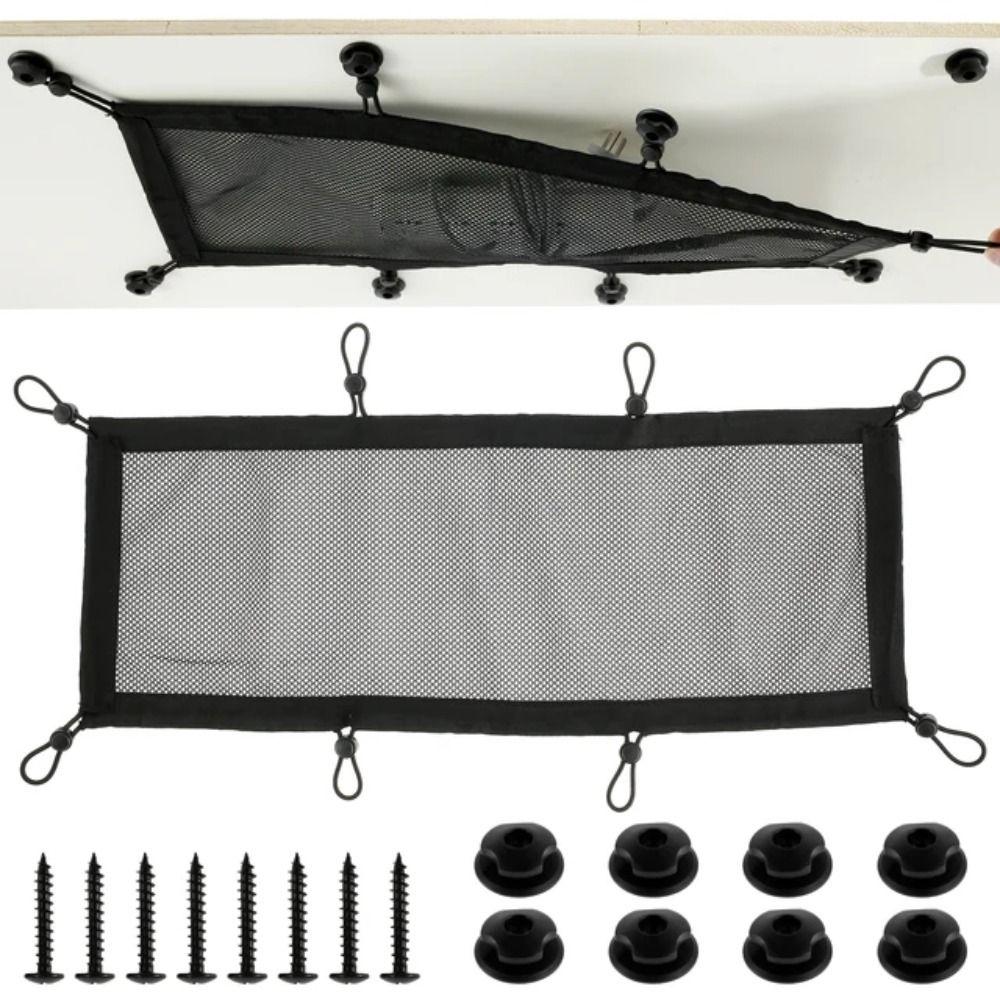 Flexible Wire Management Net Adjustable Cord Organizer Cable Organizer Holder