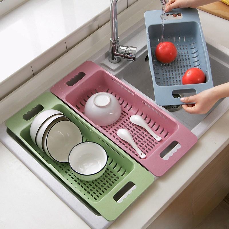 

Масштабируемая мойка для овощей, раковина для мытья овощей, дренажная корзина, пластиковая корзина для хранения фруктов, кухонная мойка, раковина для мытья посуды
