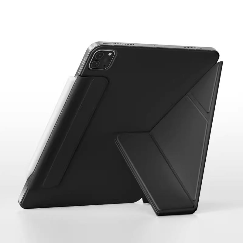 Étui Smart Folio pour iPad Pro 11 M5 M4 Housse à Support Pliable Serre-tête Magnétique pour iPad Air 11 pouces 11ème 10ème 10.9 Mini 7 Étui Pro 11 2020-2022