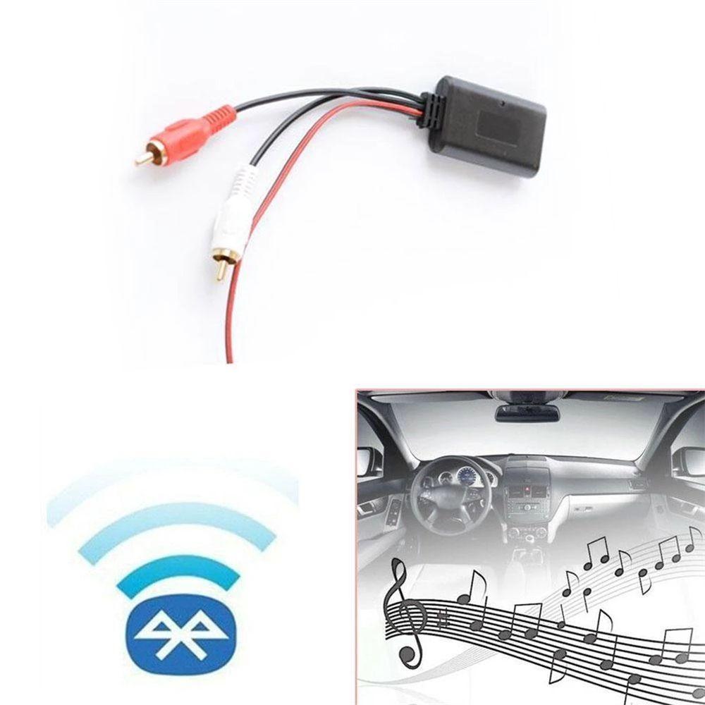Input Wireless Music Cable Adapter 2 RCA Cable Bluetooth Receiver Receiver Module AUX Receiver