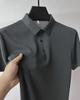 Men's Short-Sleeve Ice Silk Mesh Polo Shirt