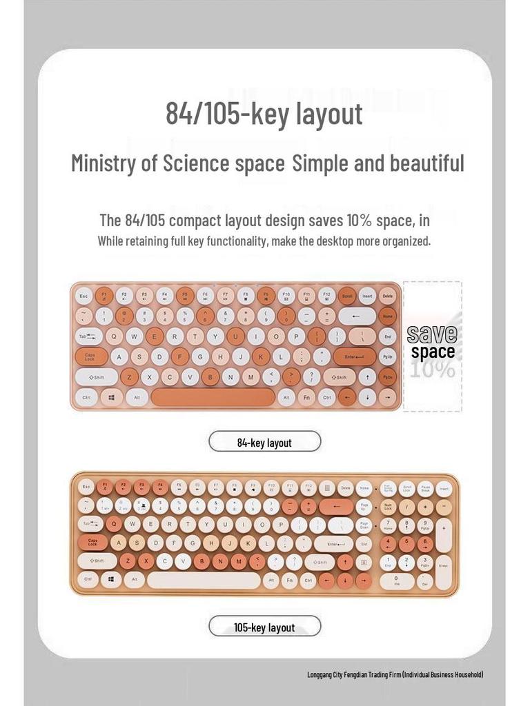 Bluetooth Wireless Keyboard & Mouse: Multi-Device, Rechargeable, Silent, Portable for Computers, Laptops, Tablets, Phones.