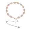 Korean-Style Women's Thin Metal Waist Chain - Versatile Fashion Accessory for Dresses, Shirts, T-Shirts, and Pants.