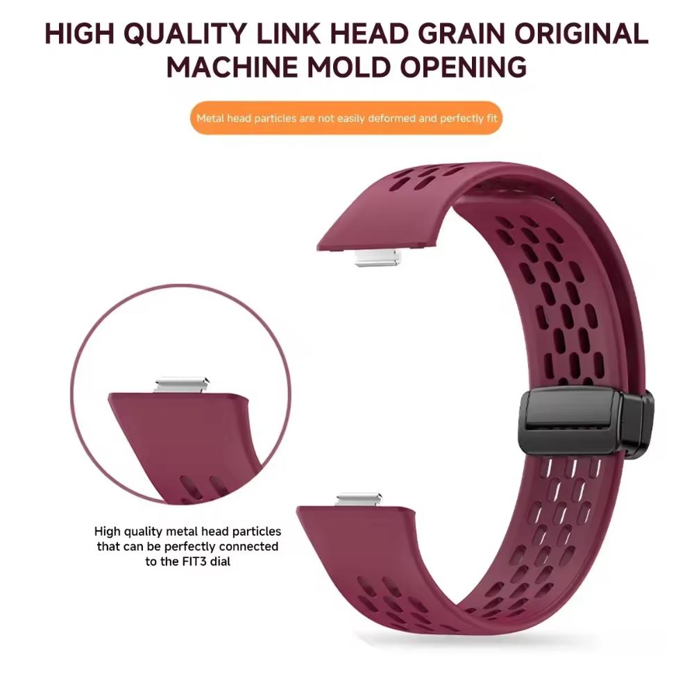 Armband+Hülle Silikonband für Huawei Watch Fit 4 Pro Fit 4 Bequemes Armband für Huawei Watch Fit 3 Atmungsaktives PC-Gehäuse