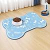 Diatomaceous Mud Absorbent Pet Placemat For Food And Water Bowl With Waterproof Quick-Dry Rubber Backing Non-Slip Home Pet Mat