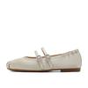 Baili Women's One-Strap Mary Jane Ballet Flats