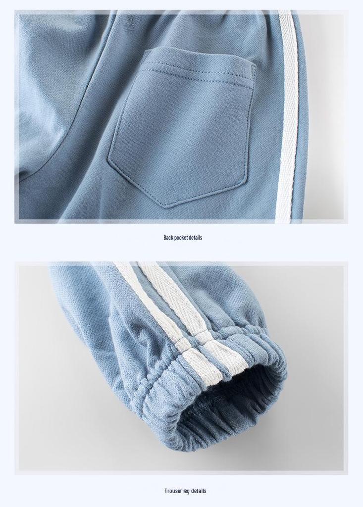 2021 Boys' Trendy Autumn Sports Pants – Fashionable Long Baby Pants