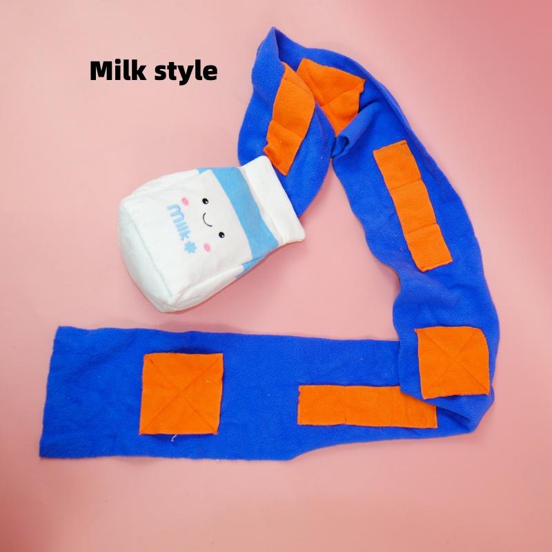 

BOOTEELY Plush Treat-Hiding Dog Toy Interactive Boredom Relief for Puppies And Small Breeds with Fun Sounds